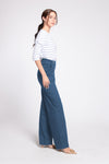 CLIVE Sailor High Waist Trousers (Blue)