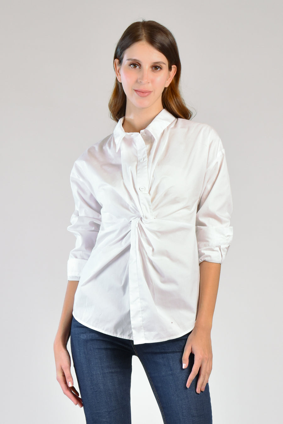 BEY Twist Front Top (Off White)