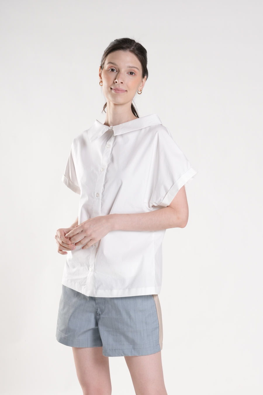 DENOYEZ Reversible Top (Offf-White)