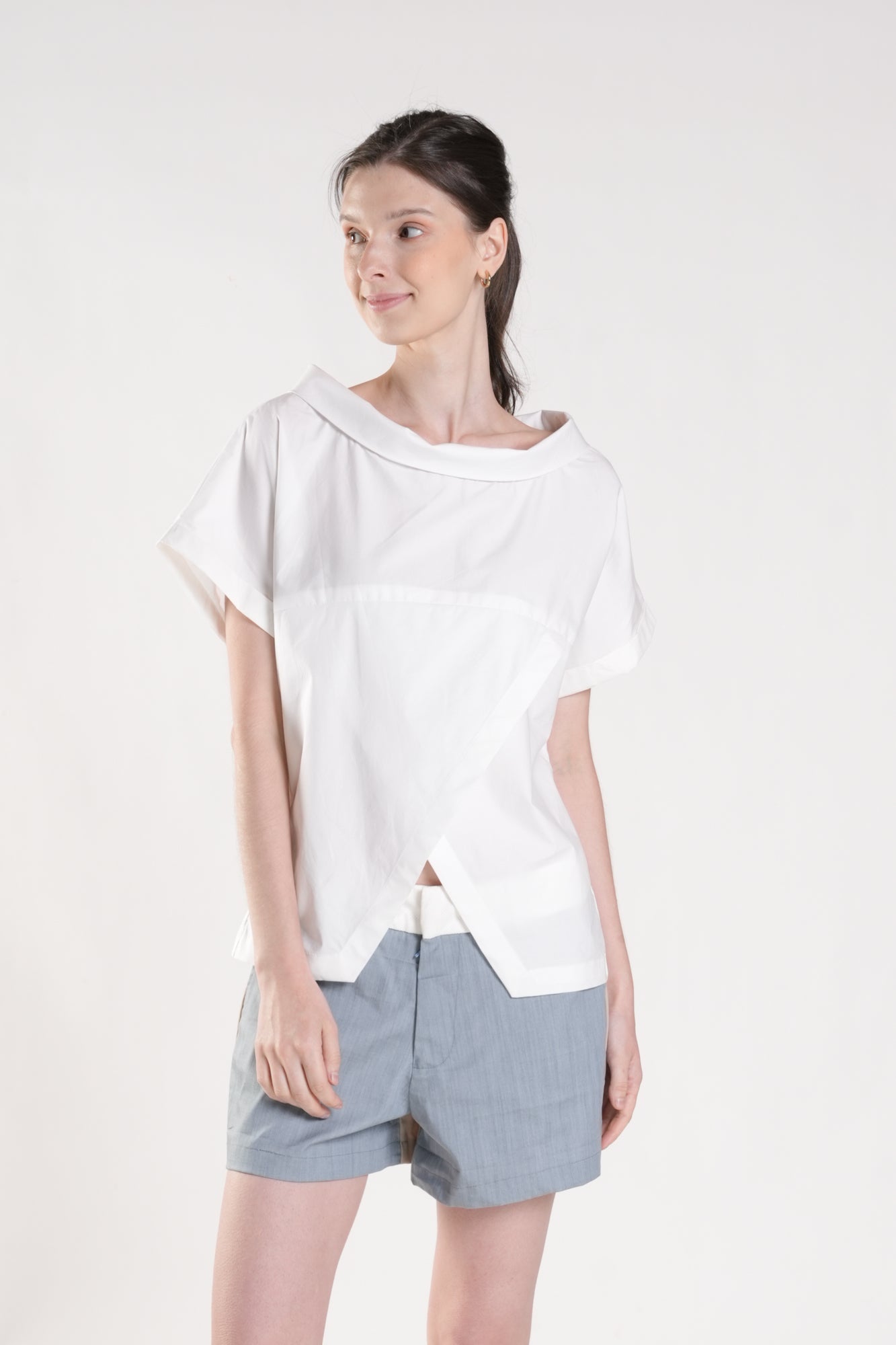 DENOYEZ Reversible Top (Offf-White)