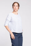 ANTIBES Dropped Shoulder Top (Light Blue)