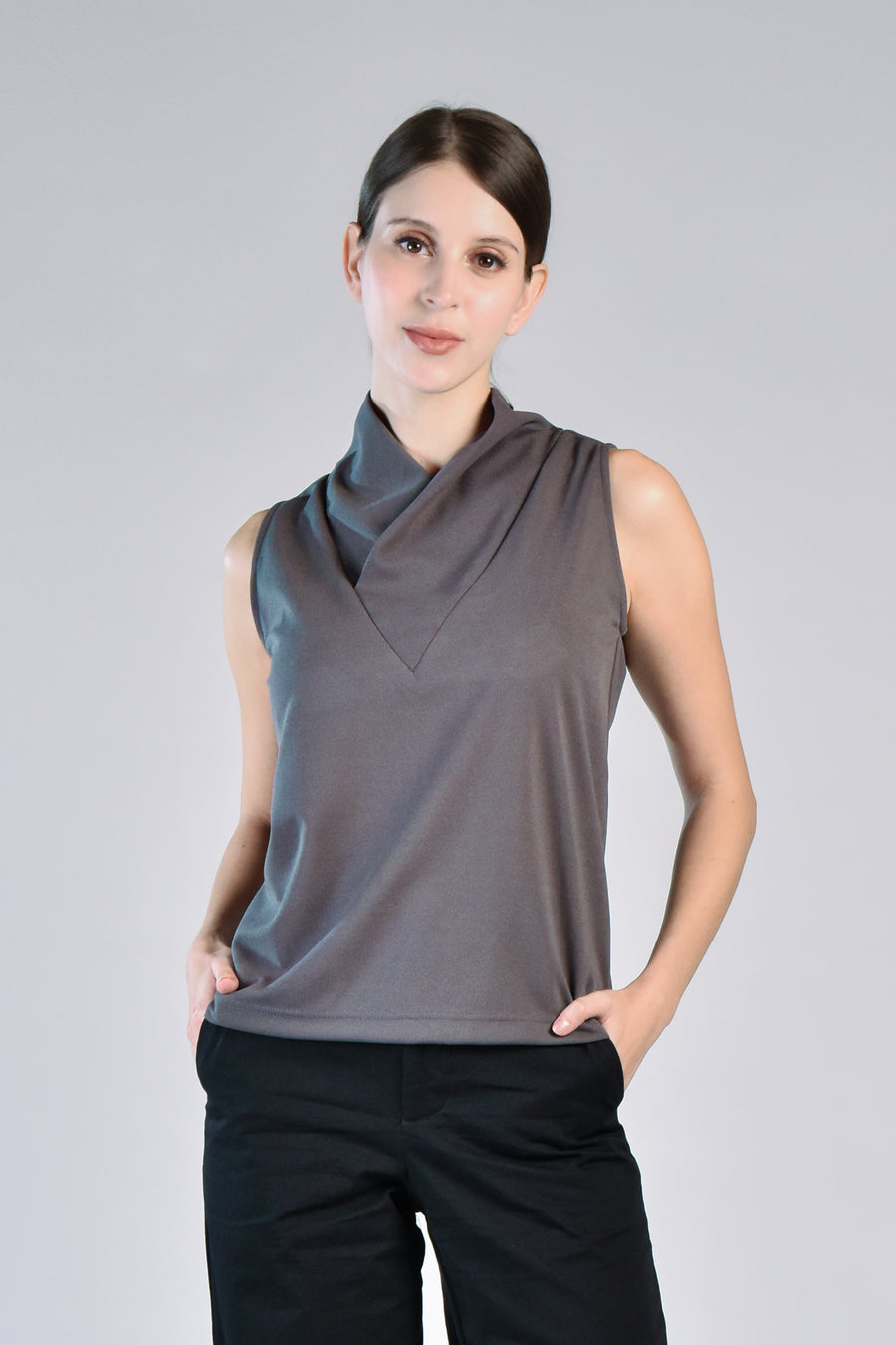 CARGILL Sleeveless Top (Gray)