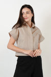 EMILION Two-Pocket Top (Khaki)