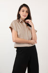 EMILION Two-Pocket Top (Khaki)