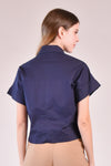 EMILION Two-Pocket Top (Navy)