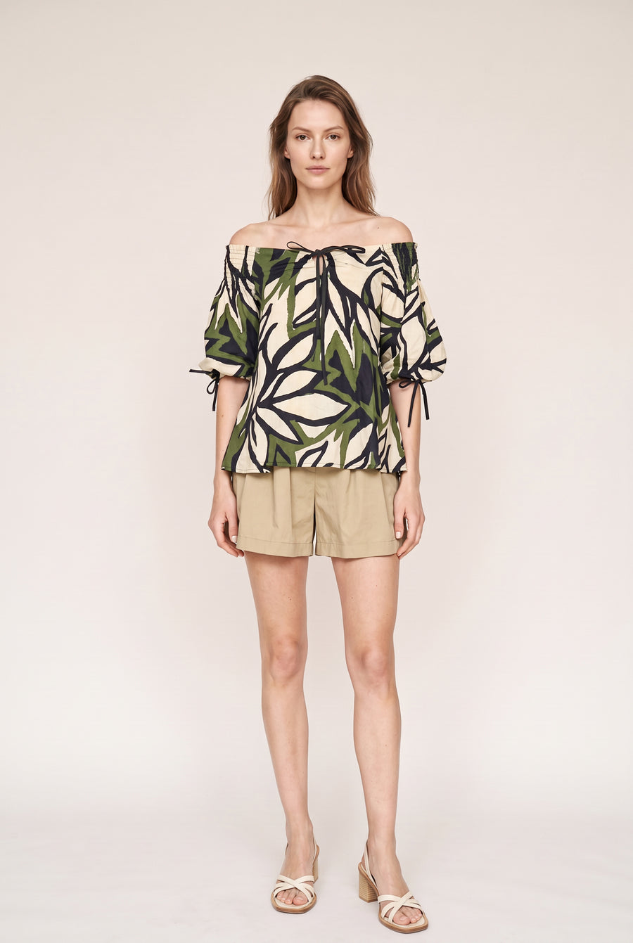 ELECAMPANE Off-Shoulder Top
