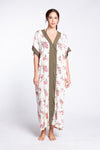 IHILANI Kaftan with Trim (FLORAL)