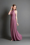 LEXINGTON Halter Gown (Mulberry)