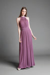 LEXINGTON Halter Gown (Mulberry)
