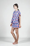 TOCCARE Plaid Lounge Wear Set (Multi)