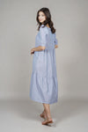 CLIO Tiered Maxi Dress