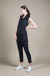 CALAVIE SL Top and Harem Pants Set (Black)