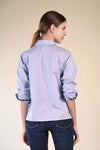 BEY Twist Front Top (Dotted Blue)