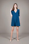 AMEPELA Dress with Full Sleeve (TEAL)