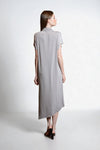 GWYNETH High Neck Jersey Dress