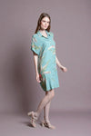 ANEMONE Back Detail Shirtdress