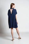 ANEMONE Back Detail Shirtdress