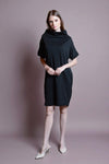 PRUITT Funnel Neck Dress