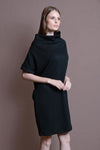 PRUITT Funnel Neck Dress