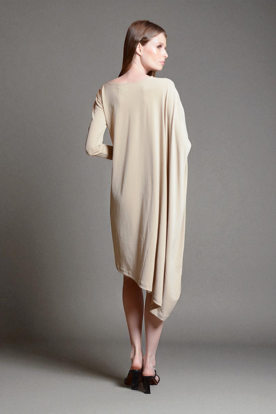 SIGRID Side Draped Dress