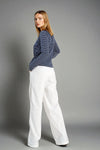 EHAKO Striped Pullover (Navy)