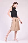 JEAN Cowl Neck Top (Black)