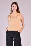 JEAN Cowl Neck Top (Honey)