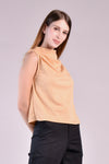 JEAN Cowl Neck Top (Honey)