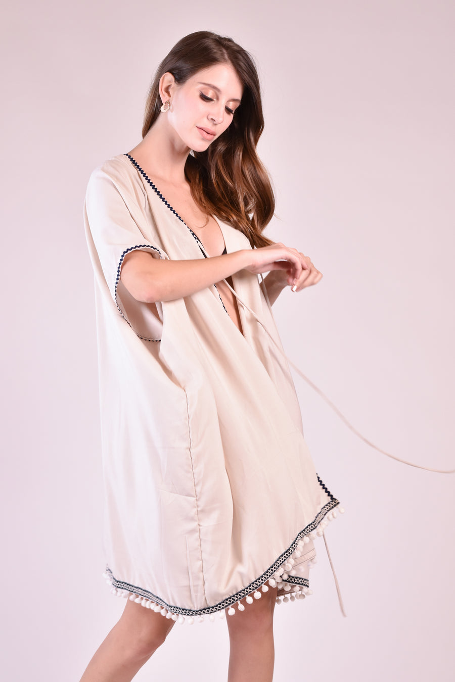 ZAI Kaftan Coverup (Cream)