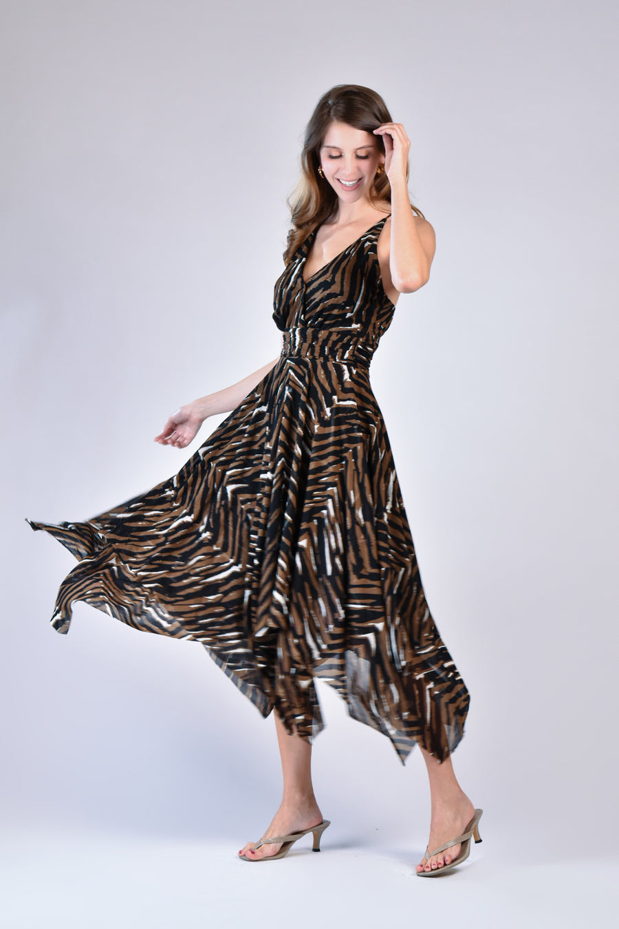 CELINE Hanky Hem Dress (Blackl)