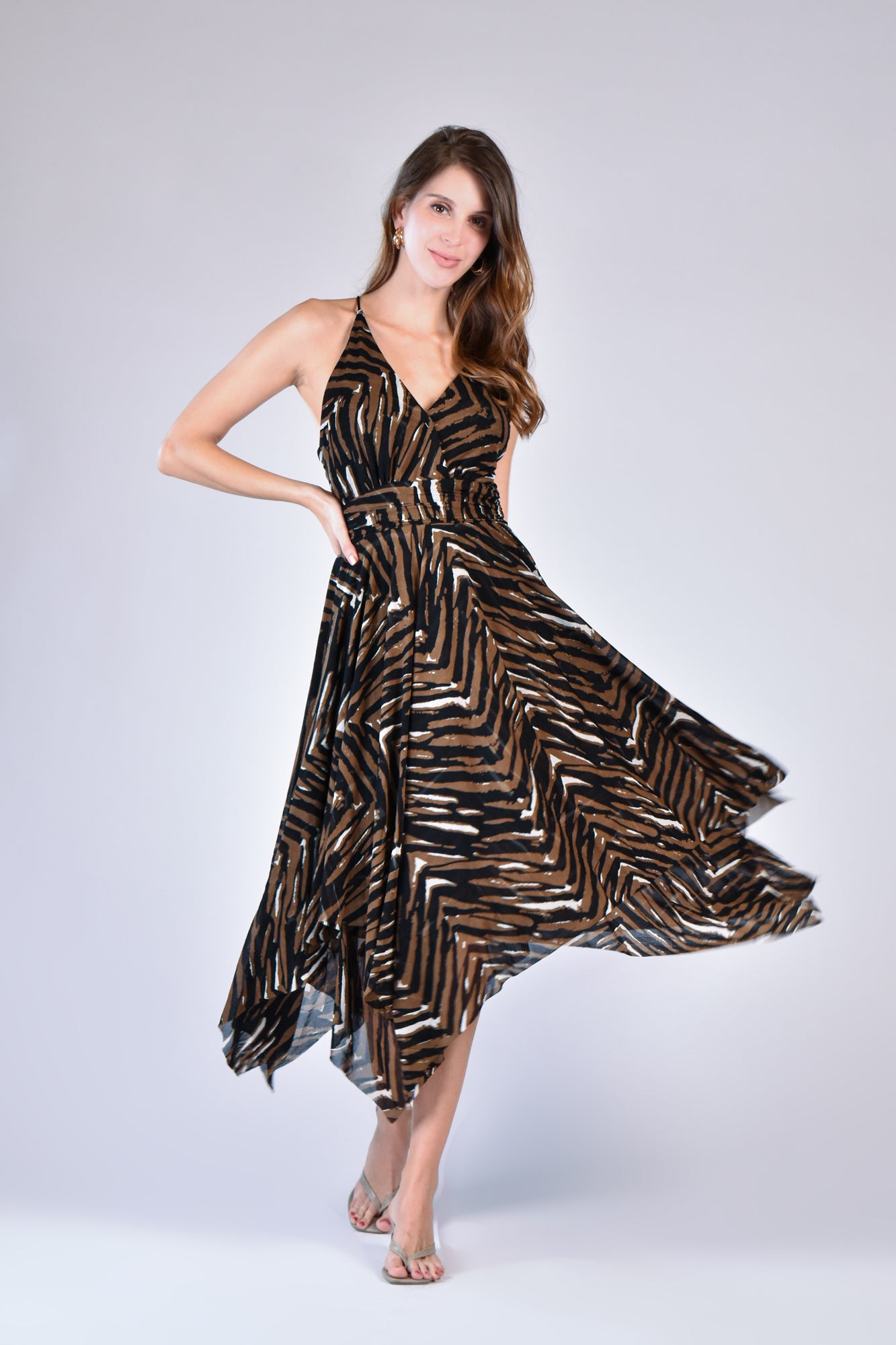 CELINE Hanky Hem Dress (Blackl)