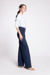 CLIVE Sailor High Waist Trousers (Navy)