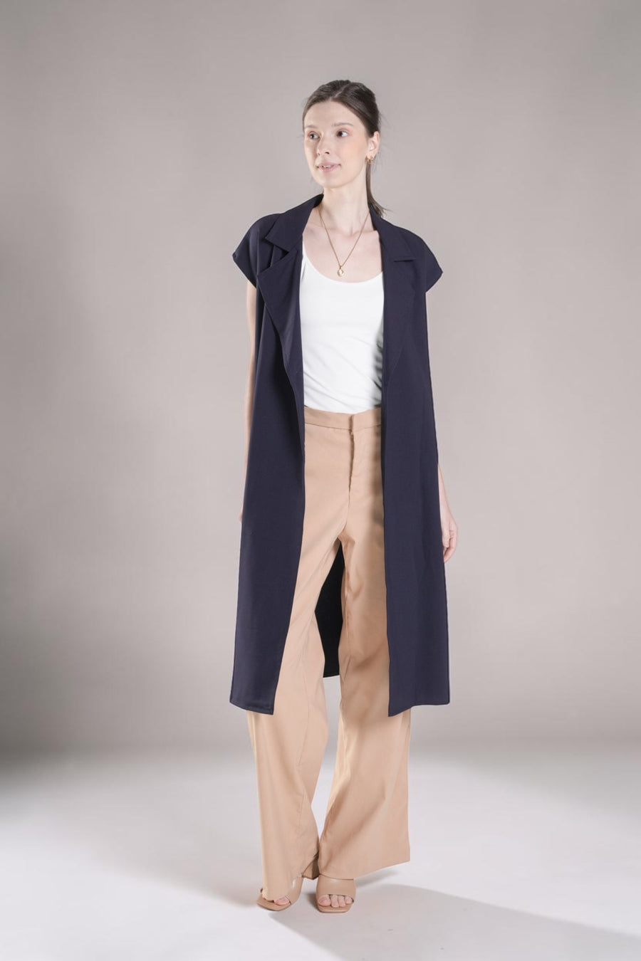VALOIS Long Vest