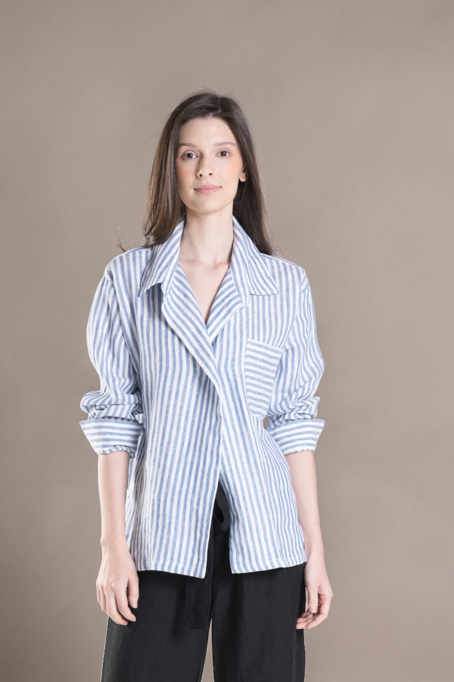 MALLORY One Button Top