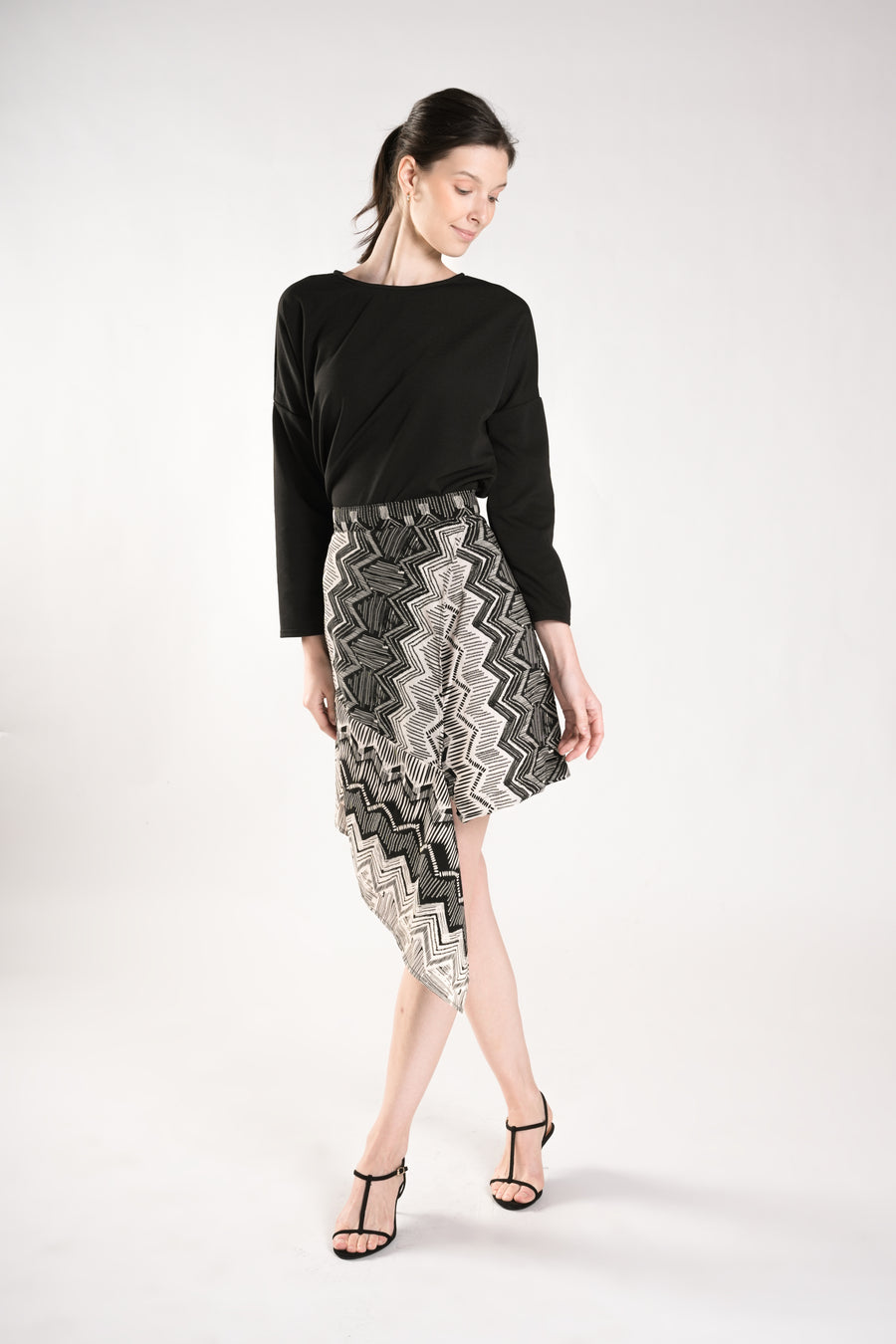 MINERVE A-line Skirt