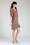 AMEPELA Dress with Full Sleeve (Walnut)