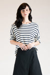 ANTIBES Dropped Shoulder Top (White)