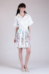 AVIGNON Digital Print Shirtdress with Belt