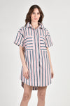 CAKON Oversized Shirtdress (Multi)