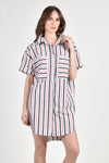 CAKON Oversized Shirtdress (Multi)
