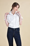 CLEMONTE Button Down Shirt (White)