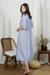 CLIO Tiered Maxi Dress