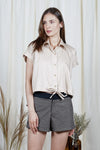 RHOADES Drawstring Top