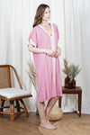 IHILANI Kaftan with Trim (Rose)