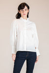 OSHIRO Bishop Sleeve Top (White)