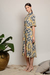 AMAN Tie Neckline Dress