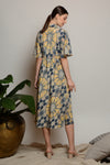 AMAN Tie Neckline Dress