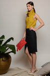 EGREMNI High Collar Top