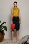EGREMNI High Collar Top