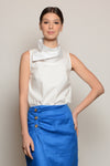 EGREMNI High Collar Top
